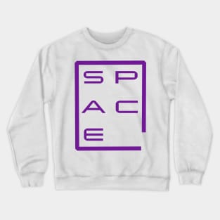 Space Purple Crewneck Sweatshirt